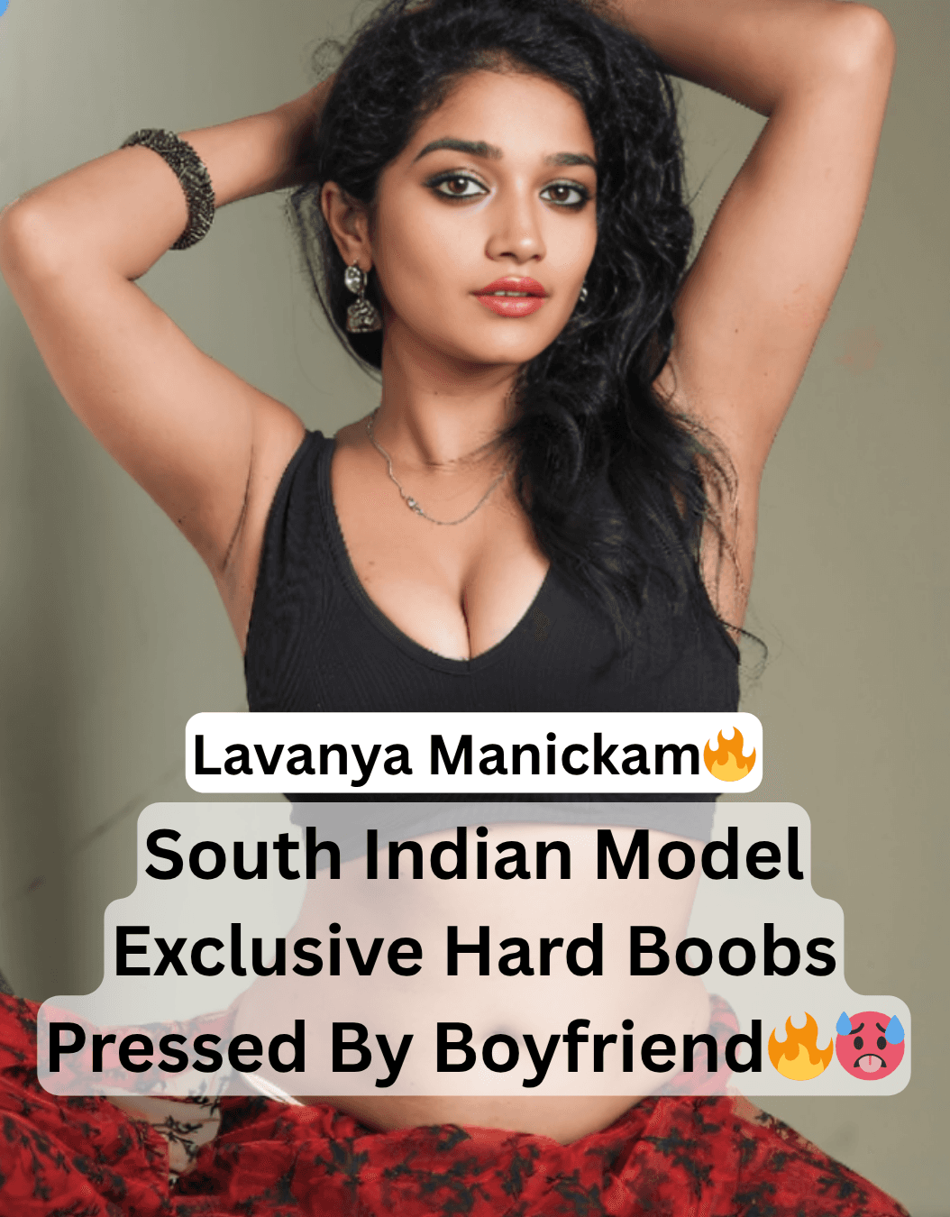 Featured image for Supersexy Famous Hot South Indian Actress Lavanya Manickam Getting A Hard Boobs Seduction From Boyfriend