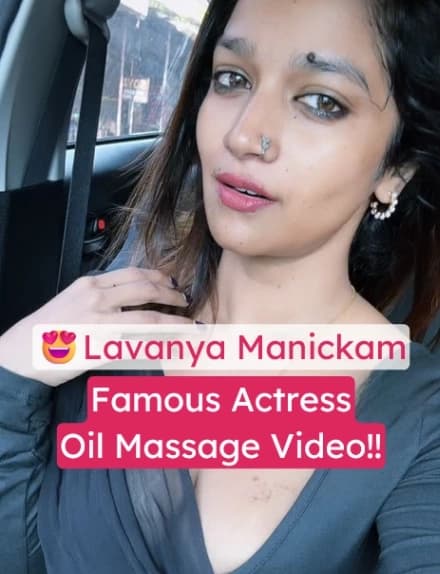 Featured image for Lavanya Manickam Gives Boyfriend Oil Massage, Completely Bottomless Pussy Show