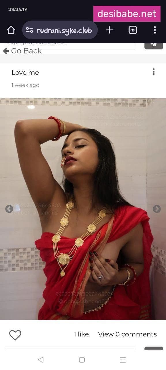 Image of Arna Chakraborty Aka Udita Leaked Nudes Bengali Influencer Private Pics