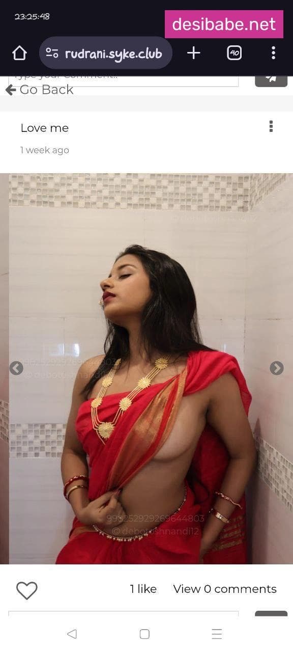 Image of Arna Chakraborty Aka Udita Leaked Nudes Bengali Influencer Private Pics